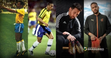 De Pelé, Ronaldo Fenômeno a Messi: conheça as famosas chuteiras que marcaram os gramados