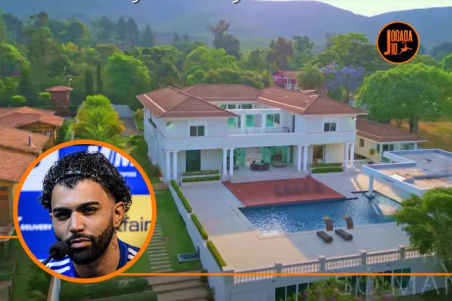 Gabigol no Cruzeiro: Mansão de Luxo em Nova Lima