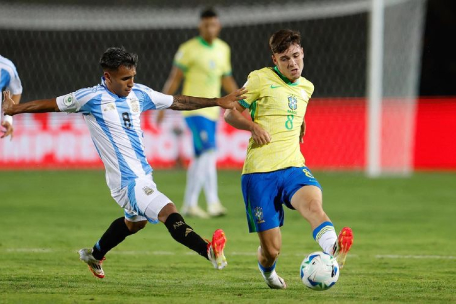 Brasil Sub-20 Perde para Argentina por 6 a 0 no Sul-Americano