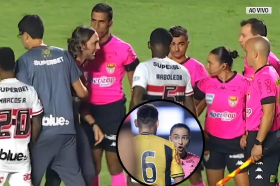 Mudança na Arbitragem: Matheus Candançan Apita Corinthians x Santos na Semifinal do Paulistão