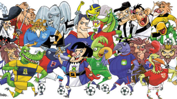 Conheça alguns mascotes dos times da Copa do Brasil 2019 Conheça alguns mascotes dos times da Copa do Brasil 2019