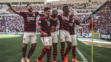 Números de Arrascaeta, Bruno Henrique e Gabigol no Flamengo